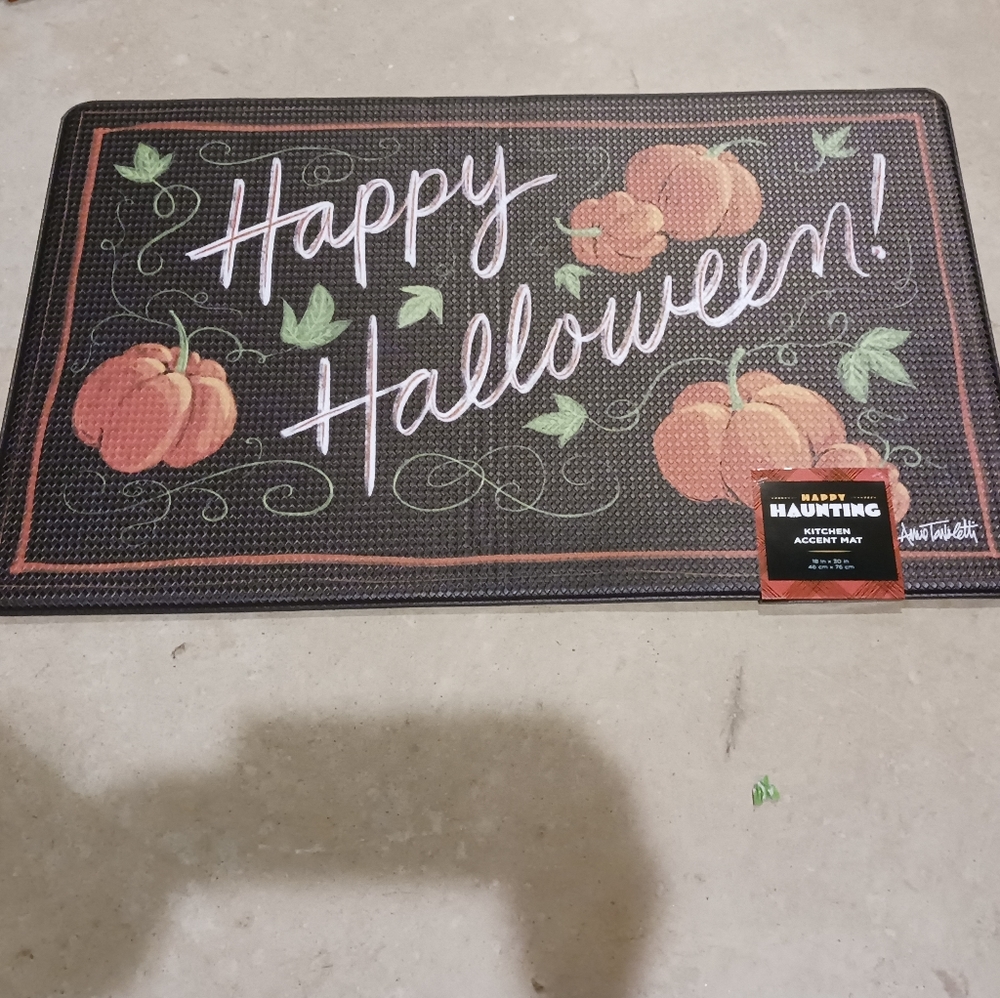 Anti-fatigue mat Happy Halloween